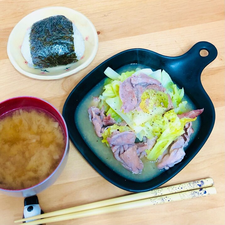 豚肉とキャベツのあっさり煮